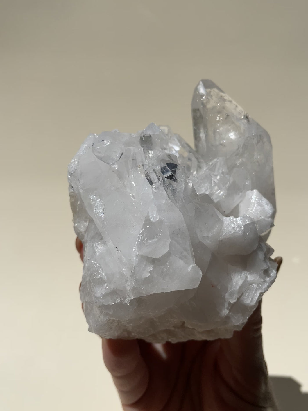 Clear Quartz Crystal Cluster #13