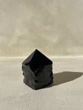 Load image into Gallery viewer, Black Obsidian Polished Point Crystal - Little Quartz Co Crystals
