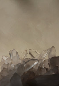 Clear Quartz Cluster- Statement Piece Crystal #7 - Little Quartz Co Crystals
