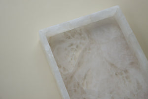 Clear Quartz Polished Crystal Tray - Little Quartz Co Crystals