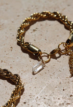 Load image into Gallery viewer, Crystal Rope Twist Bracelet - Little Quartz Co Crystals
