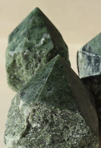 Epidote polished point Crystal - Little Quartz Co Crystals