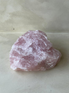 Rose Quartz Crystal Chunk #02 - Little Quartz Co Crystals