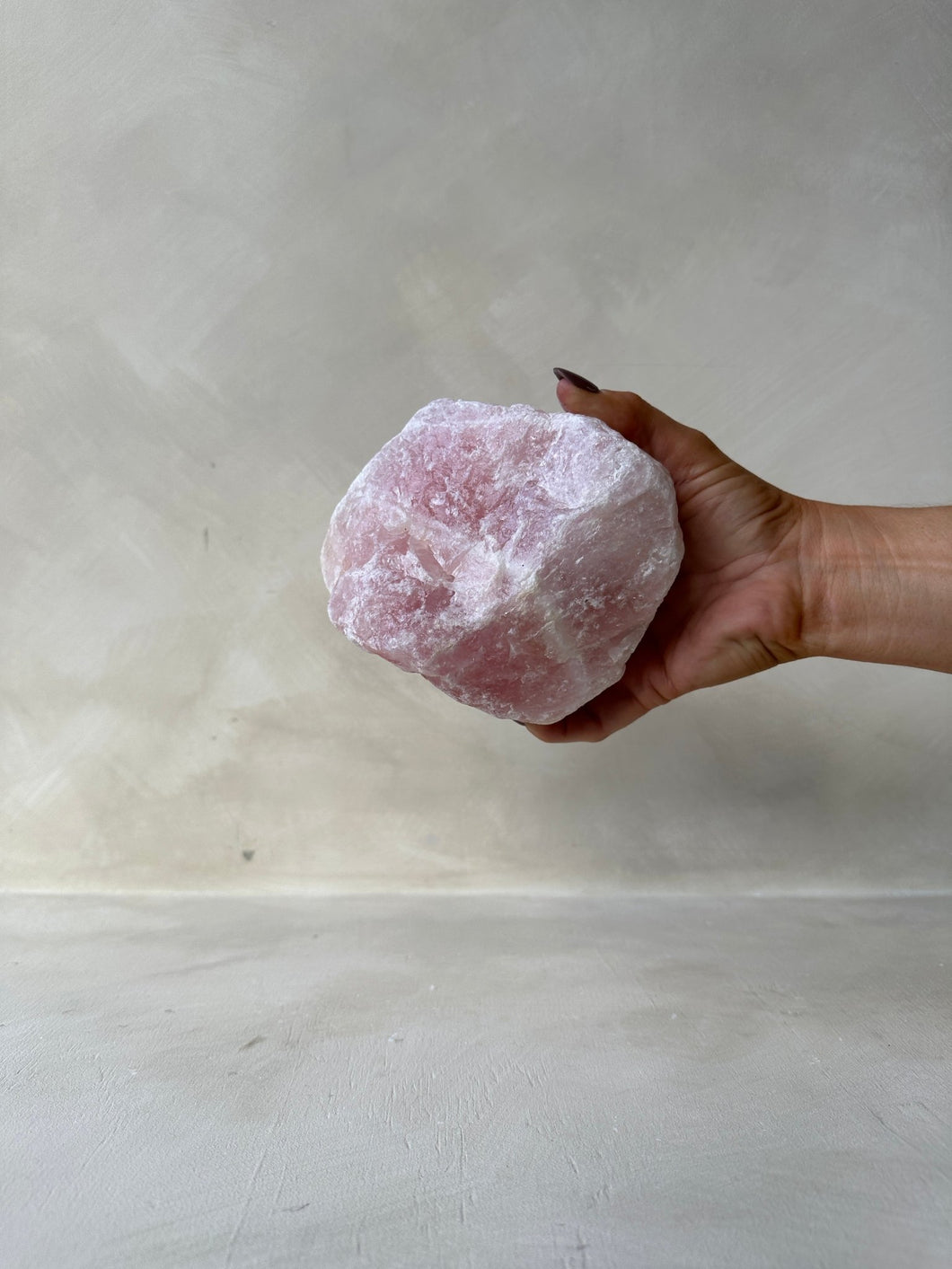 Rose Quartz Crystal Chunk #03 - Little Quartz Co Crystals
