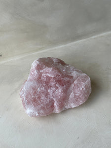 Rose Quartz Crystal Chunk XL #01 - Little Quartz Co Crystals