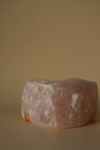 Load image into Gallery viewer, Rose Quartz Tealight Candle Holder - Little Quartz Co Crystals
